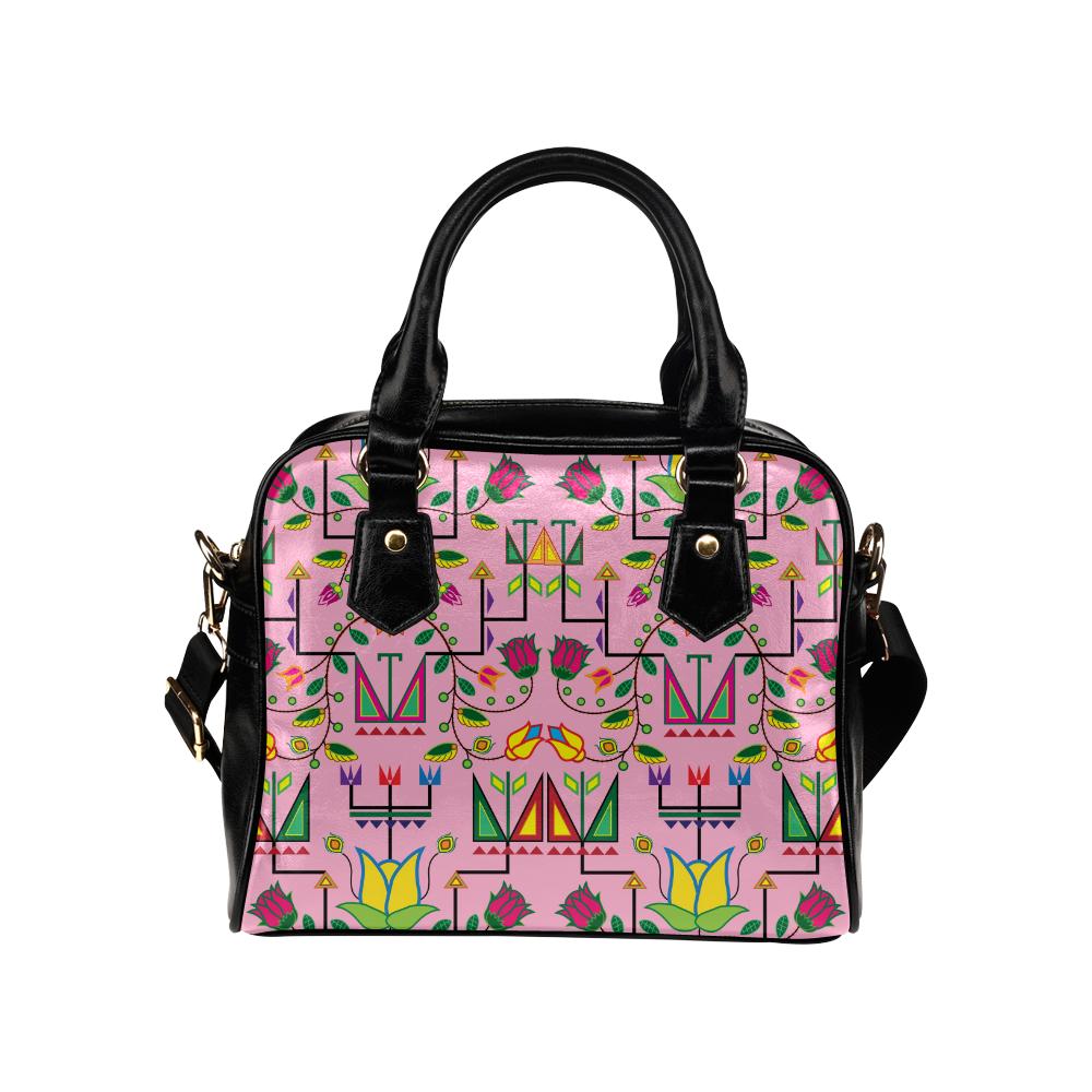 Geometric Floral Summer-Sunset Shoulder Handbag (Model 1634) Shoulder Handbags (1634) e-joyer 