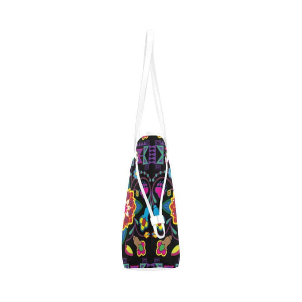 Swift Pastel Yellow Clover Canvas Tote Bag