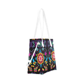 Force of Nature Winter Night Clover Canvas Tote Bag