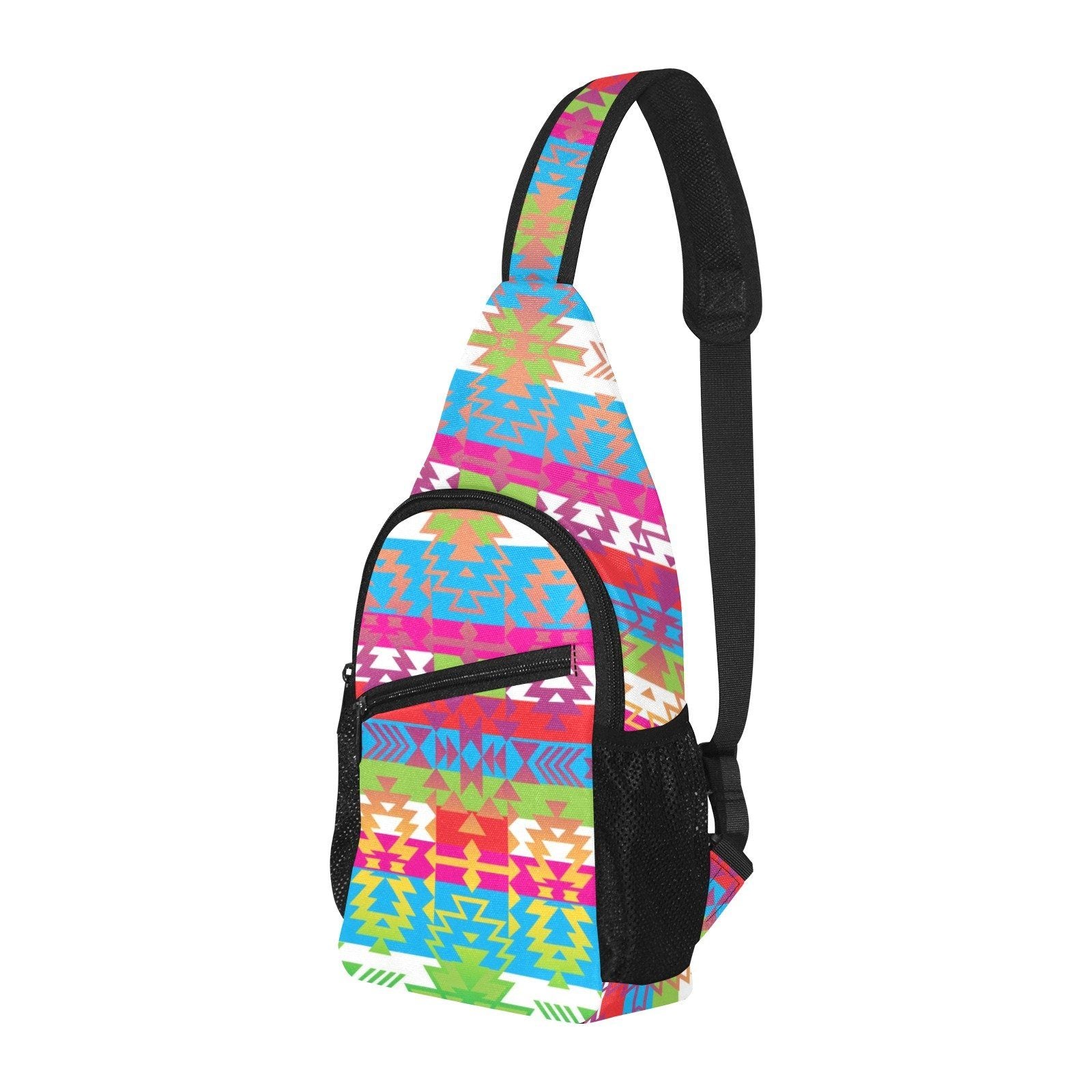 Grand Entry All Over Print Chest Bag (Model 1719) All Over Print Chest Bag (1719) e-joyer 