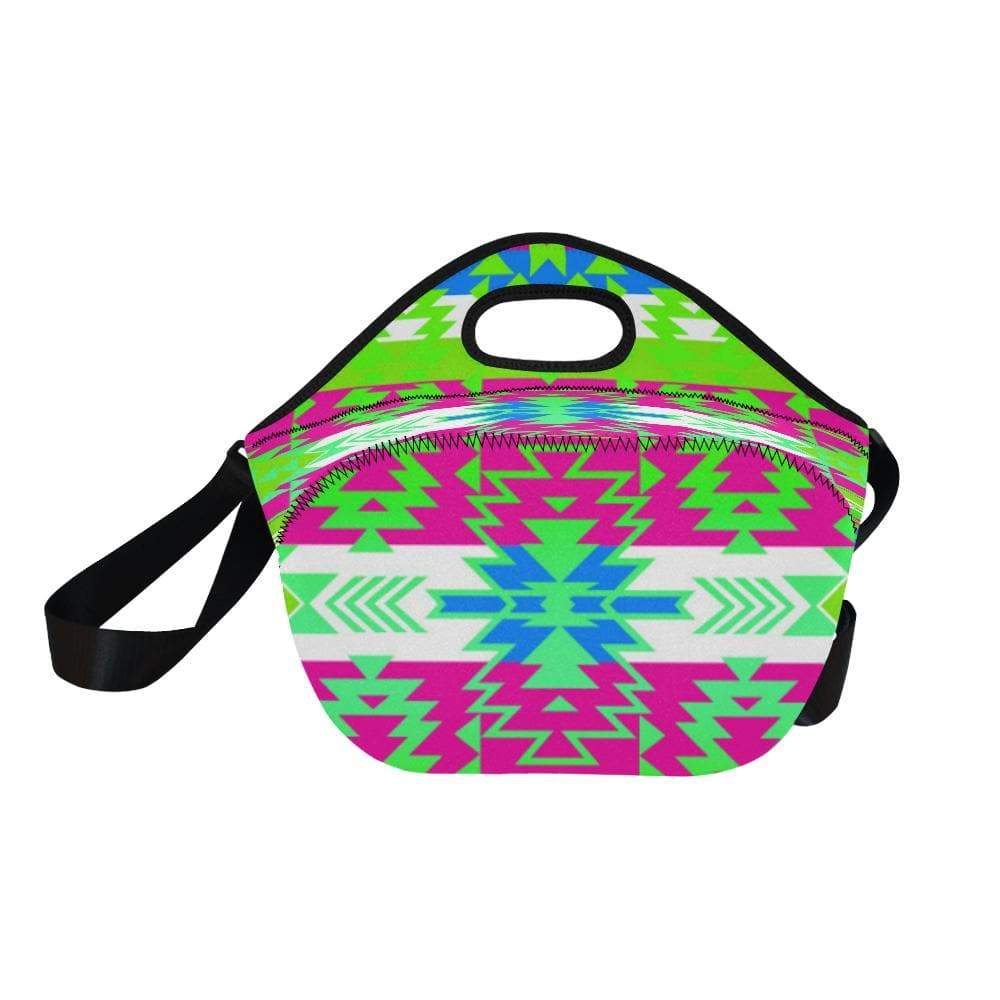 Grand Entry Jingle Neoprene Lunch Bag/Large (Model 1669) Neoprene Lunch Bag/Large (1669) e-joyer 