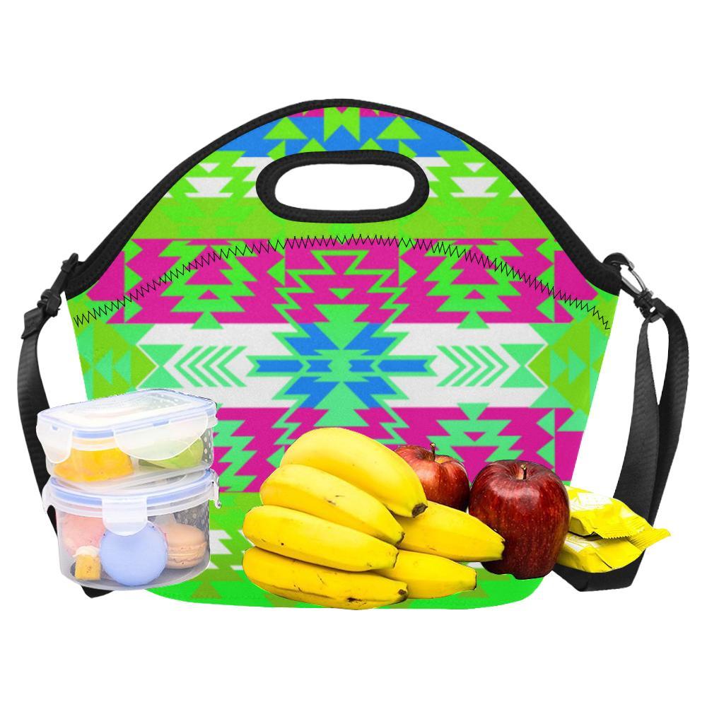 Grand Entry Jingle Neoprene Lunch Bag/Large (Model 1669) Neoprene Lunch Bag/Large (1669) e-joyer 