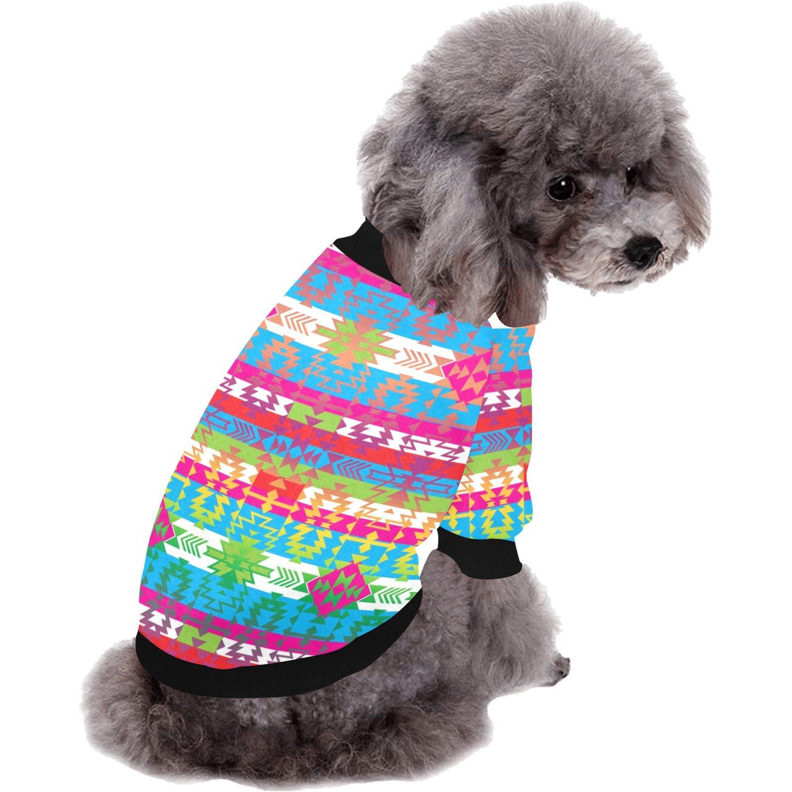 Grand Entry Pet Dog Round Neck Shirt Pet Dog Round Neck Shirt e-joyer 