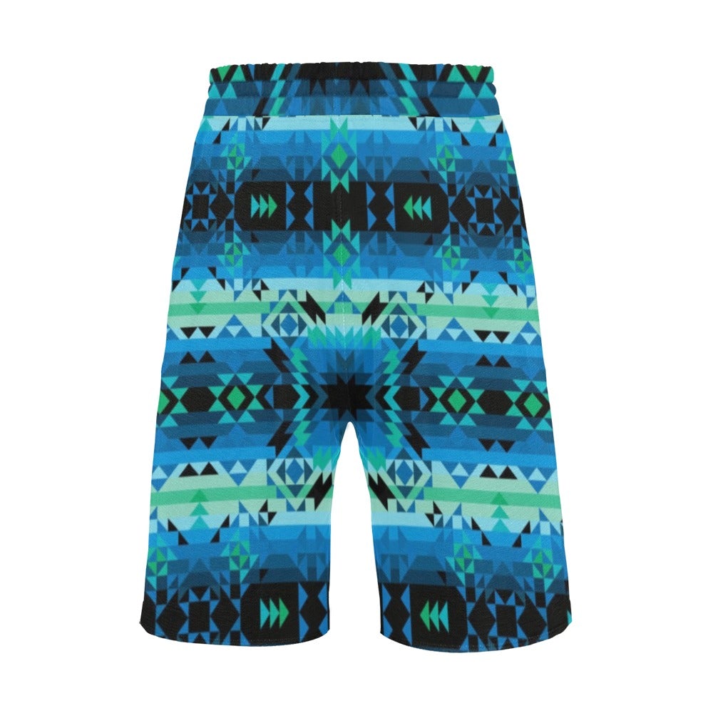 Green Star Men's All Over Print Casual Shorts (Model L23) short e-joyer 