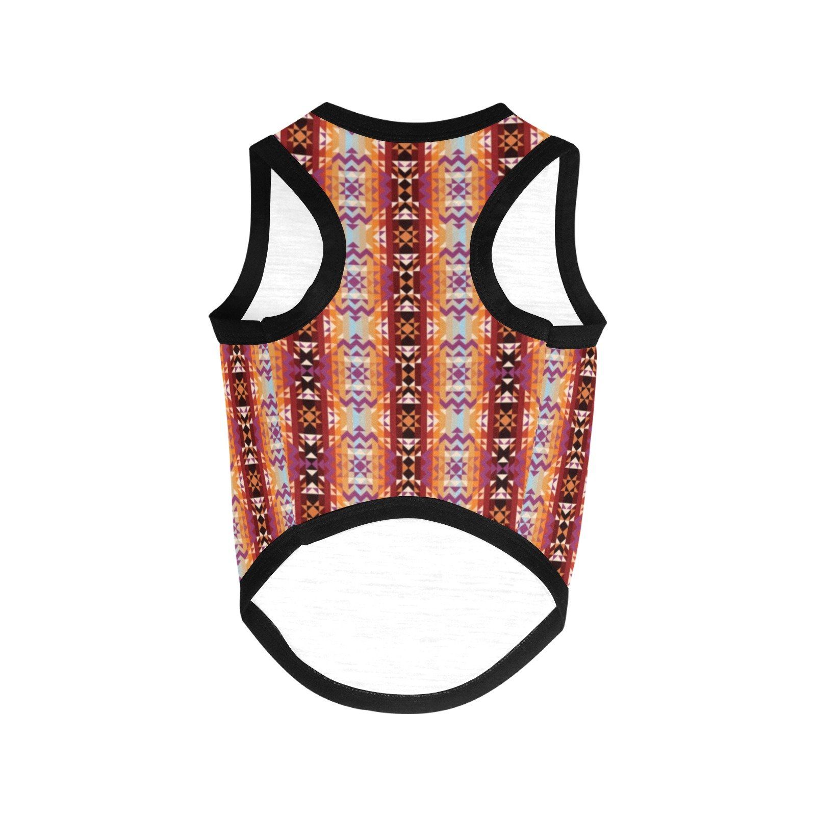 Heatwave All Over Print Pet Tank Top Pet Tank Top e-joyer 