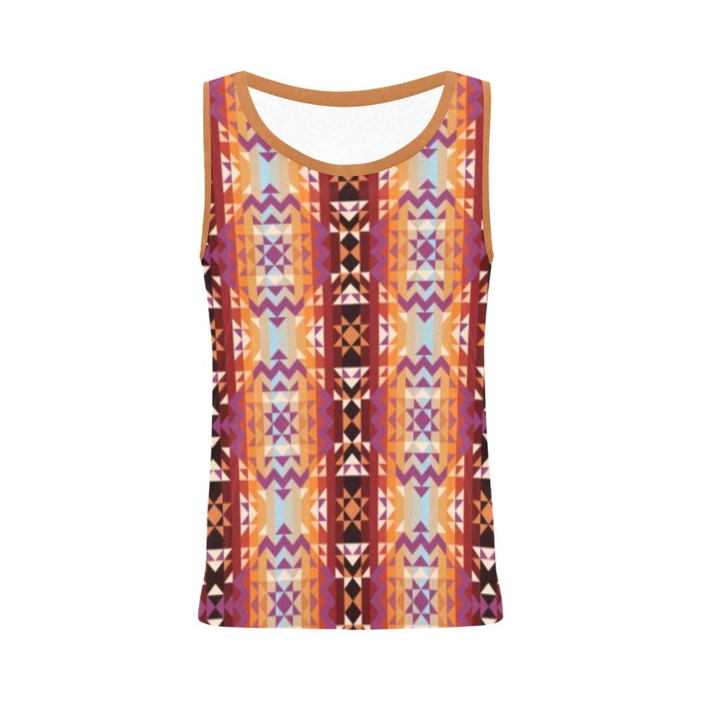 Heatwave All Over Print Tank Top for Women (Model T43) All Over Print Tank Top for Women (T43) e-joyer 