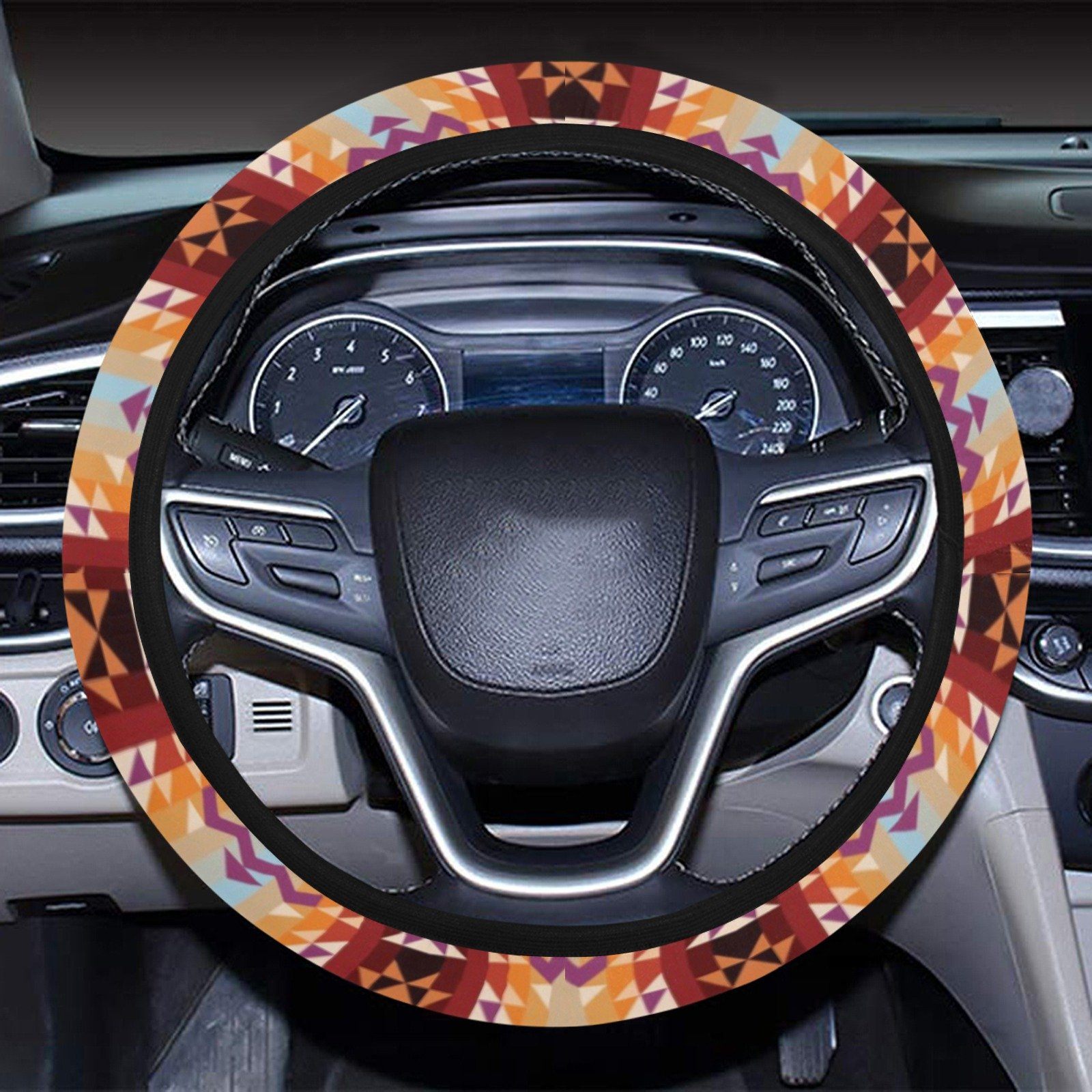 Heatwave Steering Wheel Cover with Elastic Edge Steering Wheel Cover with Elastic Edge e-joyer 