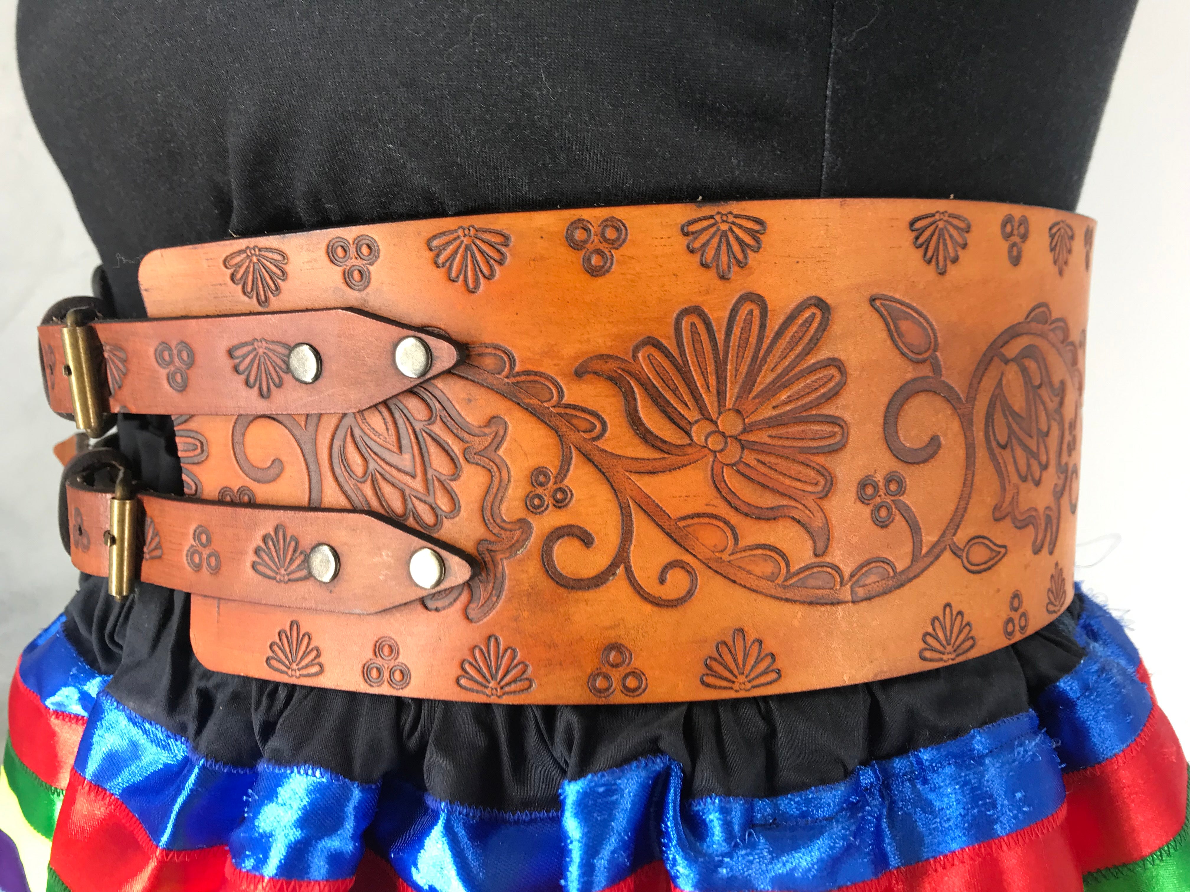 Thick 2024 leather belt