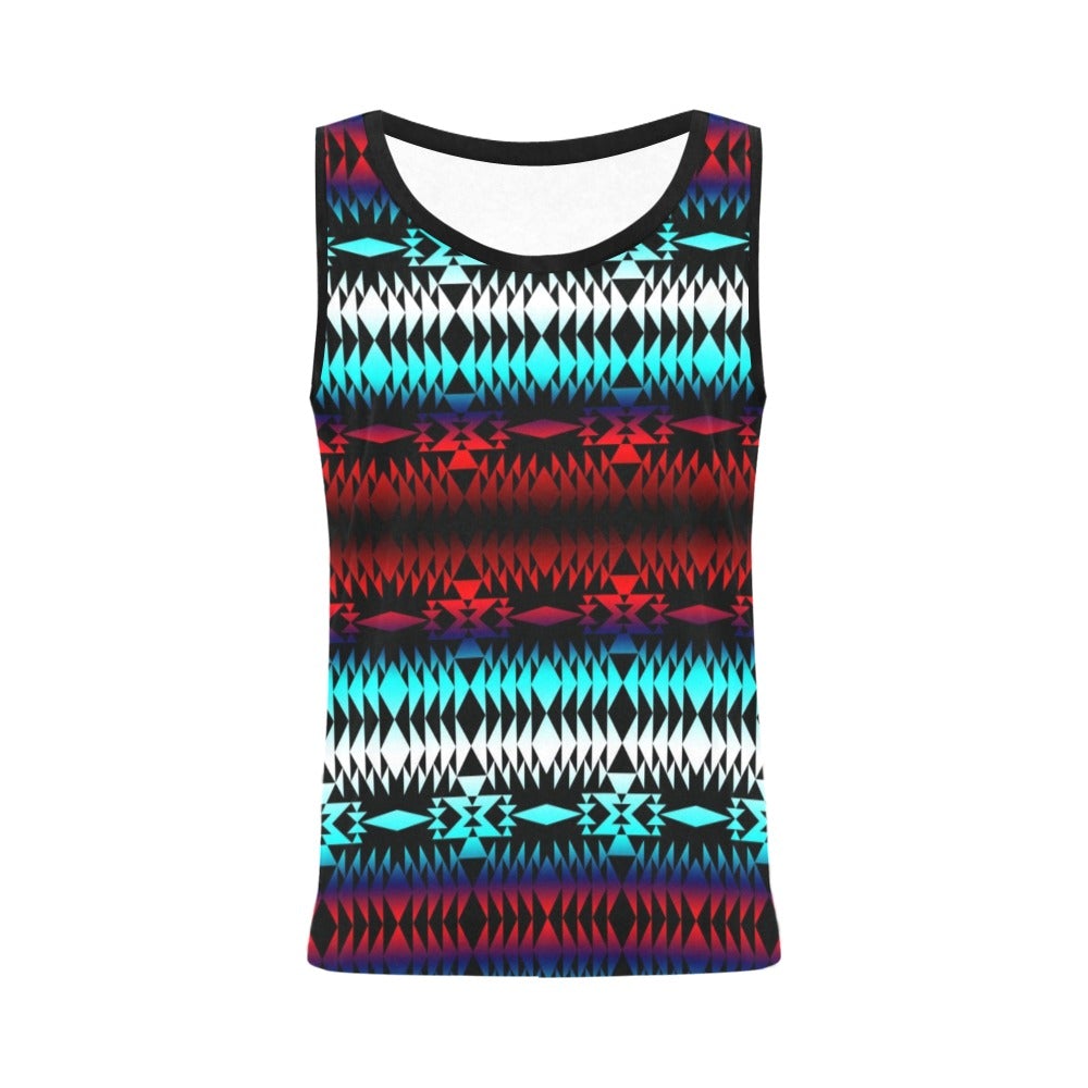 In Between Two Worlds All Over Print Tank Top for Women (Model T43) All Over Print Tank Top for Women (T43) e-joyer 