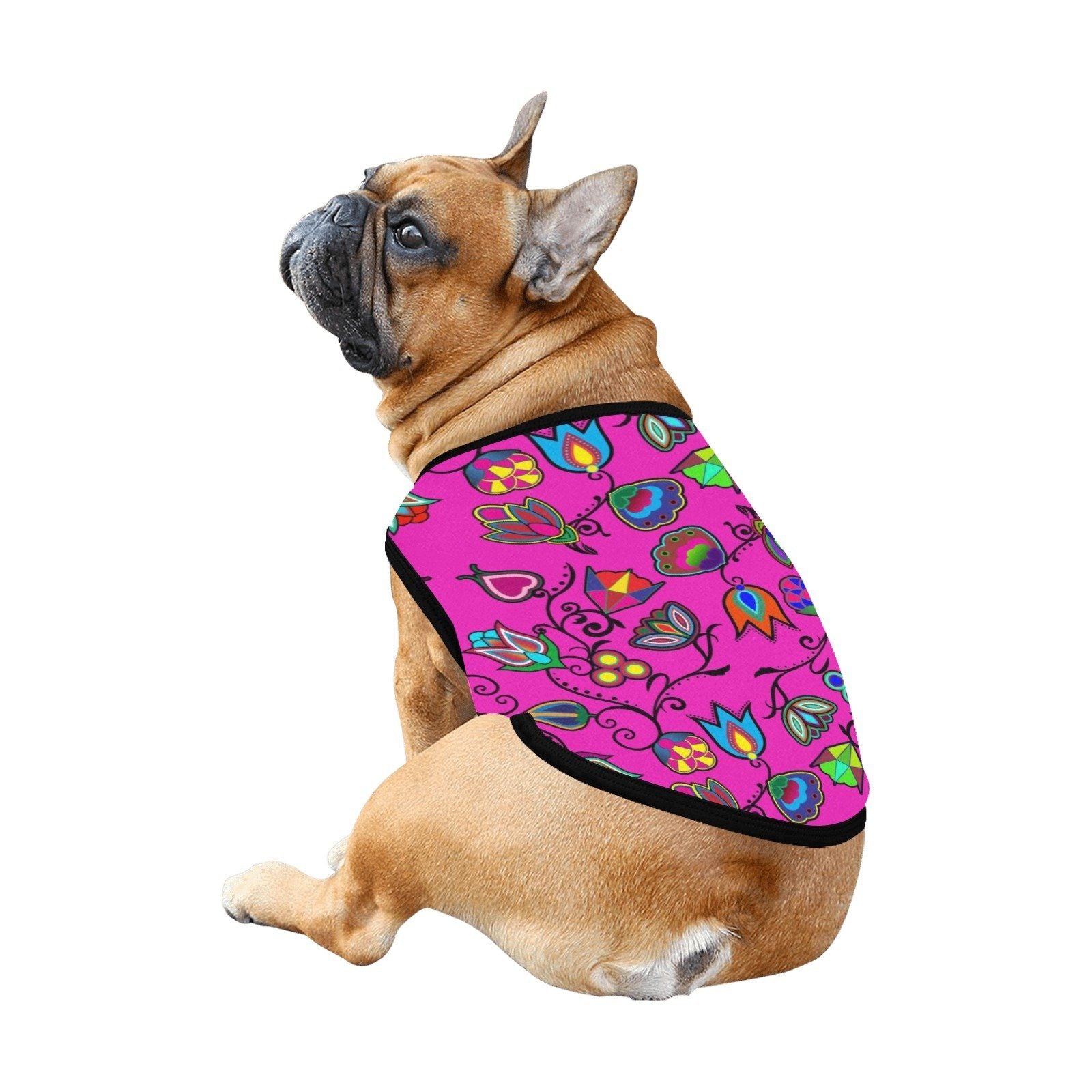 Indigenous Paisley All Over Print Pet Tank Top Pet Tank Top e-joyer 