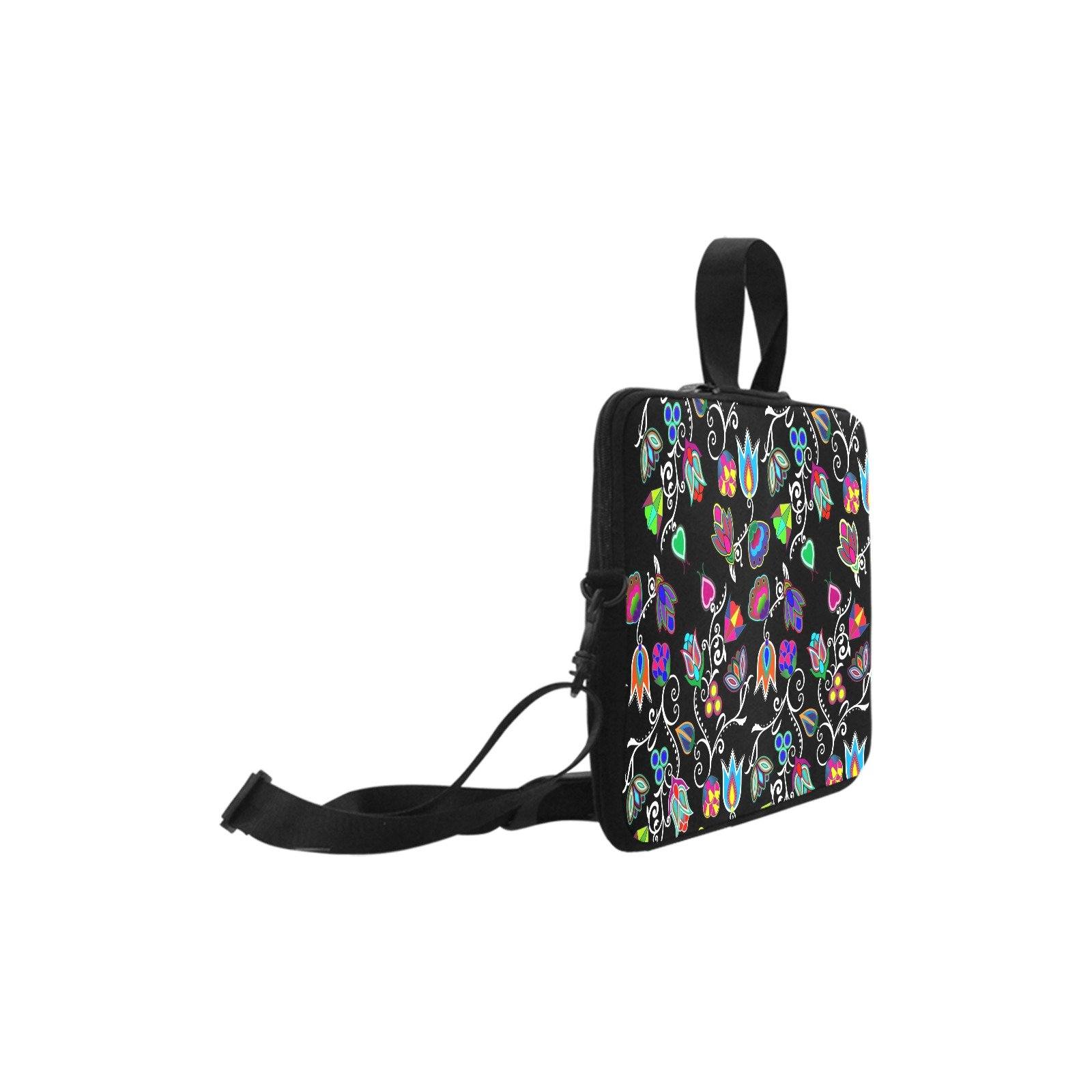 Indigenous Paisley Black Laptop Handbags 17" bag e-joyer 