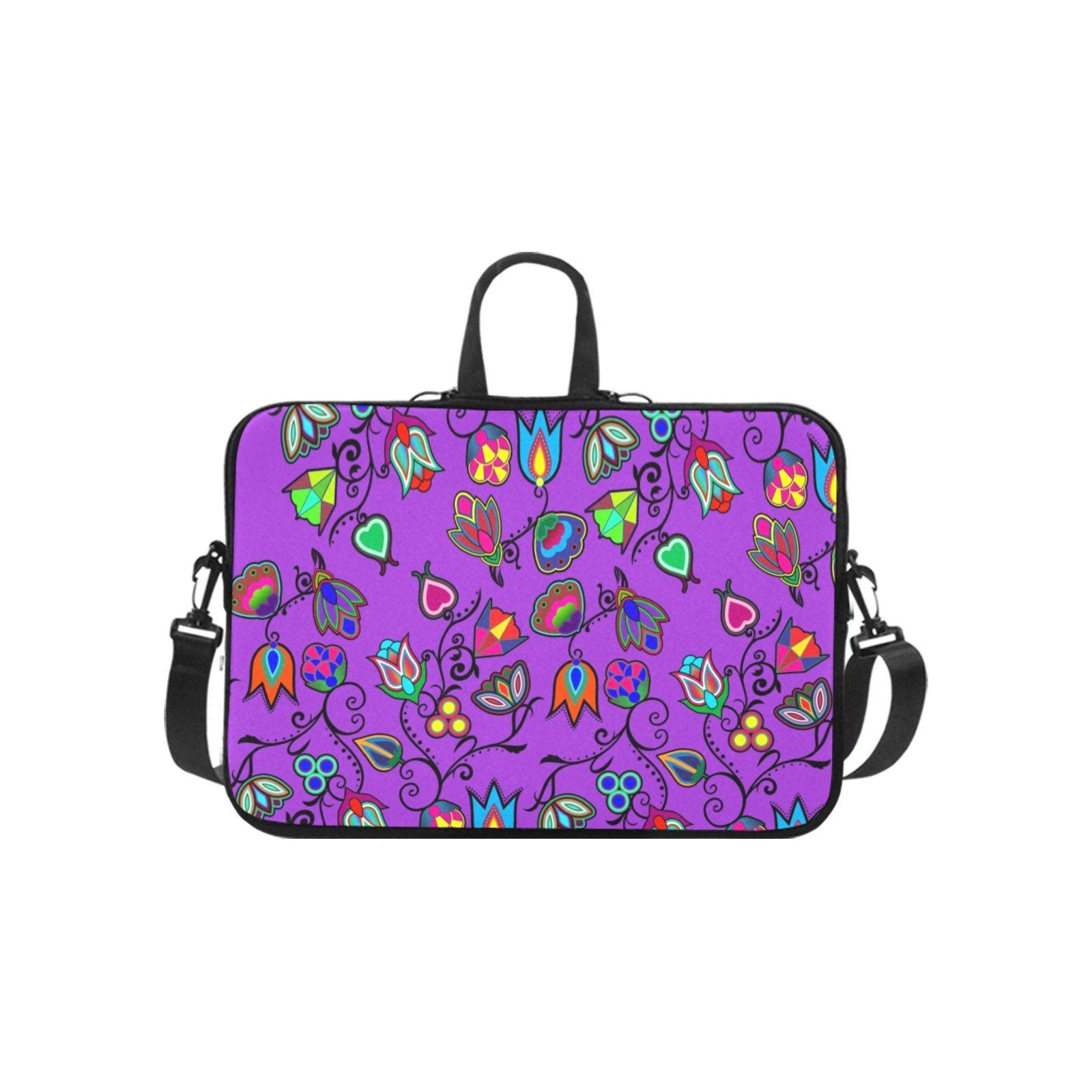 Indigenous Paisley Dark Orchid Laptop Handbags 13" Laptop Handbags 13" e-joyer 