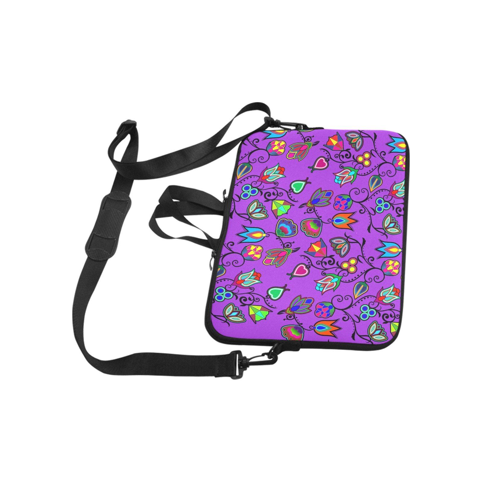 Indigenous Paisley Dark Orchid Laptop Handbags 17" bag e-joyer 