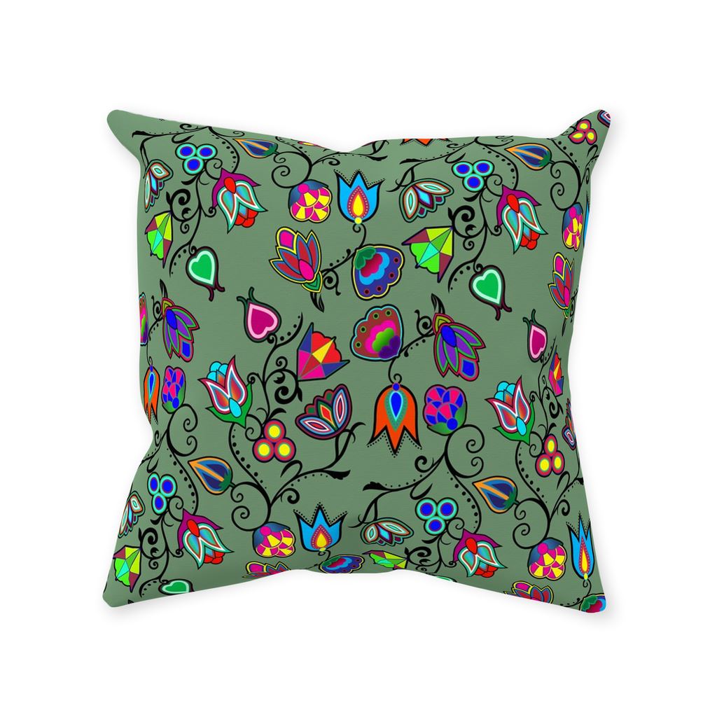 Indigenous Paisley - Dark Sea Throw Pillows 49 Dzine 