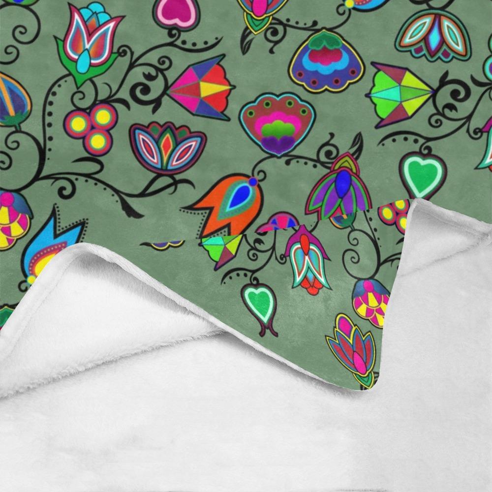 Paisley discount fleece blanket