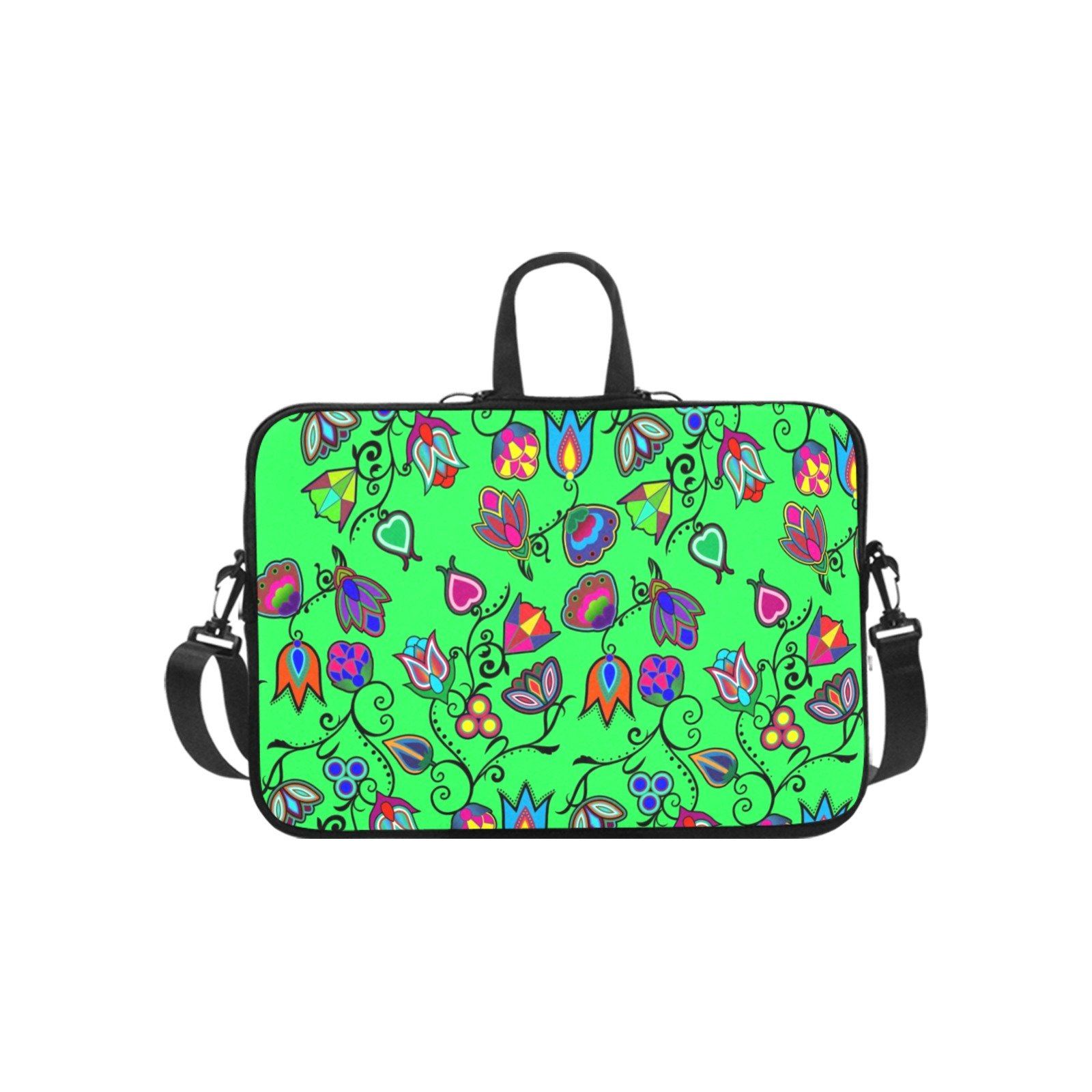 Indigenous Paisley Green Laptop Handbags 13" Laptop Handbags 13" e-joyer 