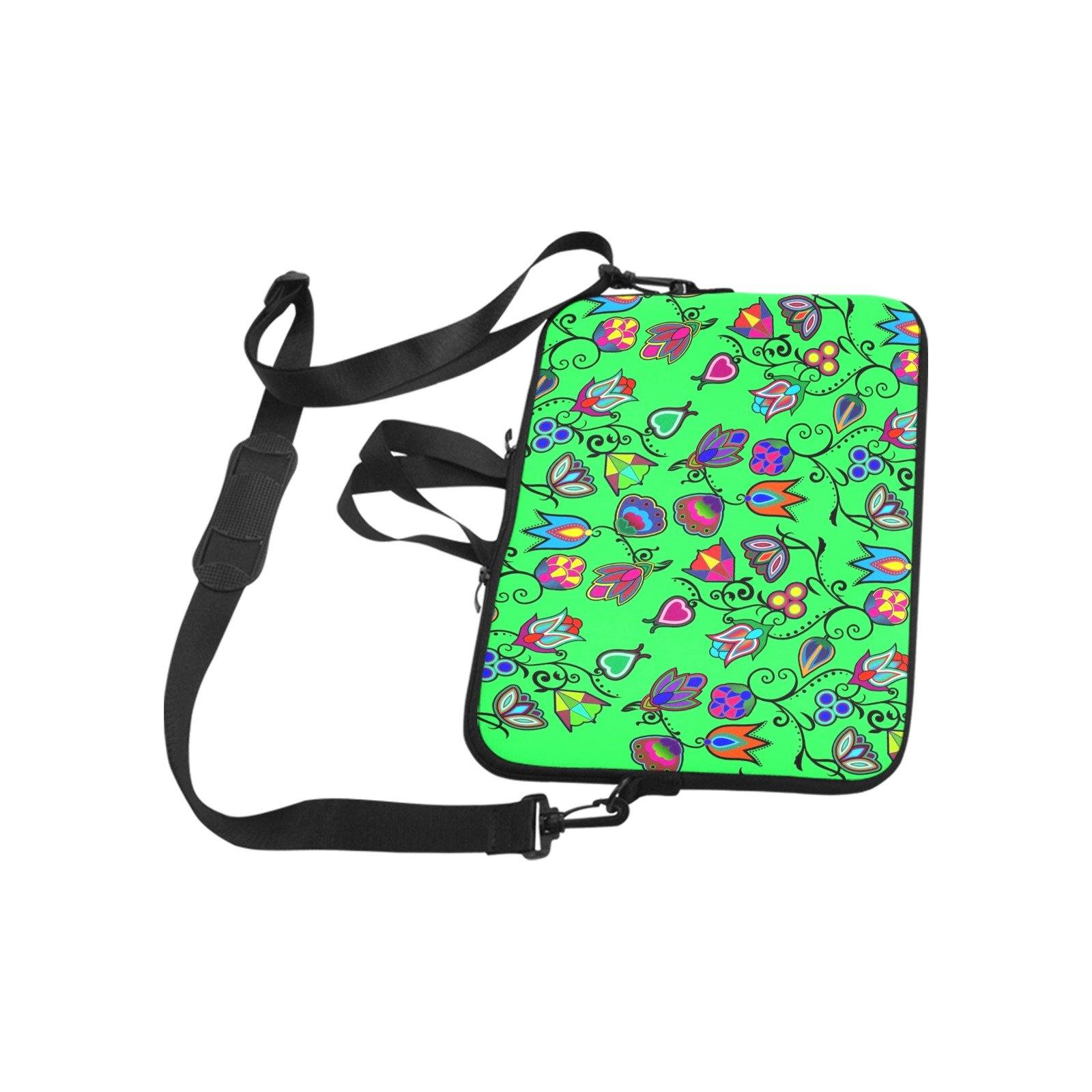 Indigenous Paisley Green Laptop Handbags 14" bag e-joyer 