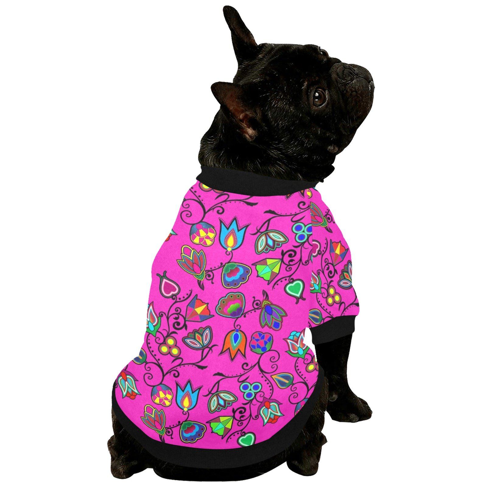 Indigenous Paisley Pet Dog Round Neck Shirt Pet Dog Round Neck Shirt e-joyer 