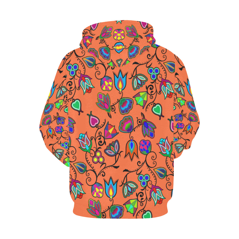 Indigenous Paisley - Sierra All Over Print Hoodie for Women (USA Size) (Model H13) Hoodie e-joyer 