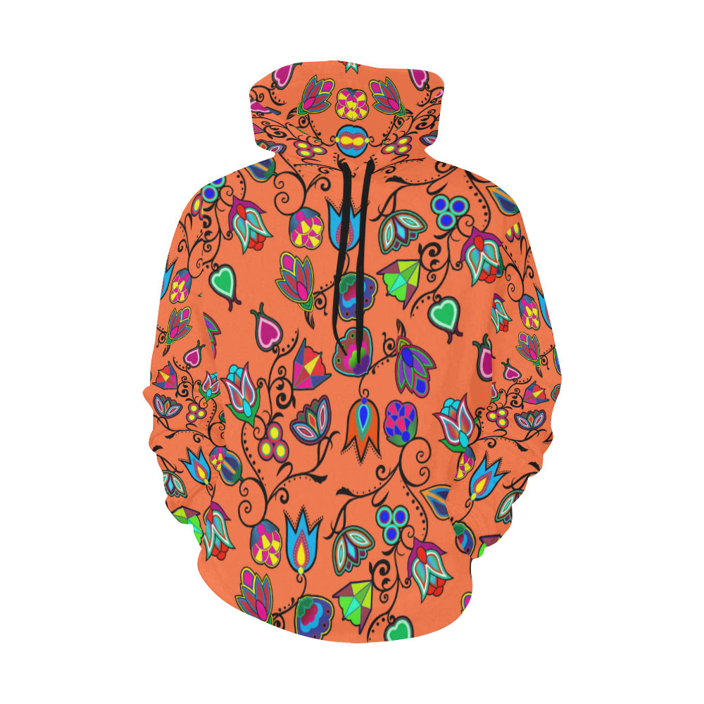 Indigenous Paisley - Sierra All Over Print Hoodie for Women (USA Size) (Model H13) Hoodie e-joyer 