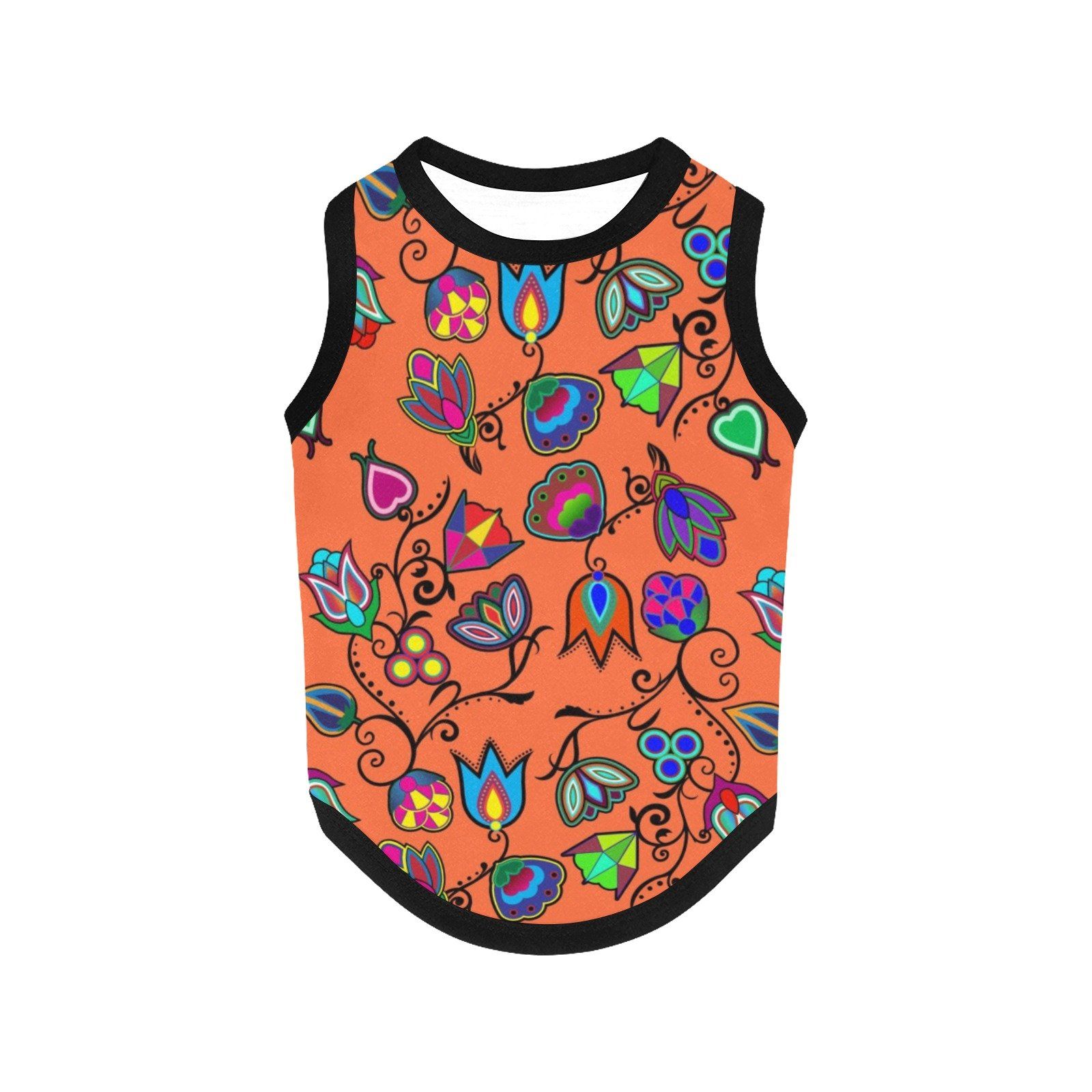 Indigenous Paisley Sierra All Over Print Pet Tank Top Pet Tank Top e-joyer 