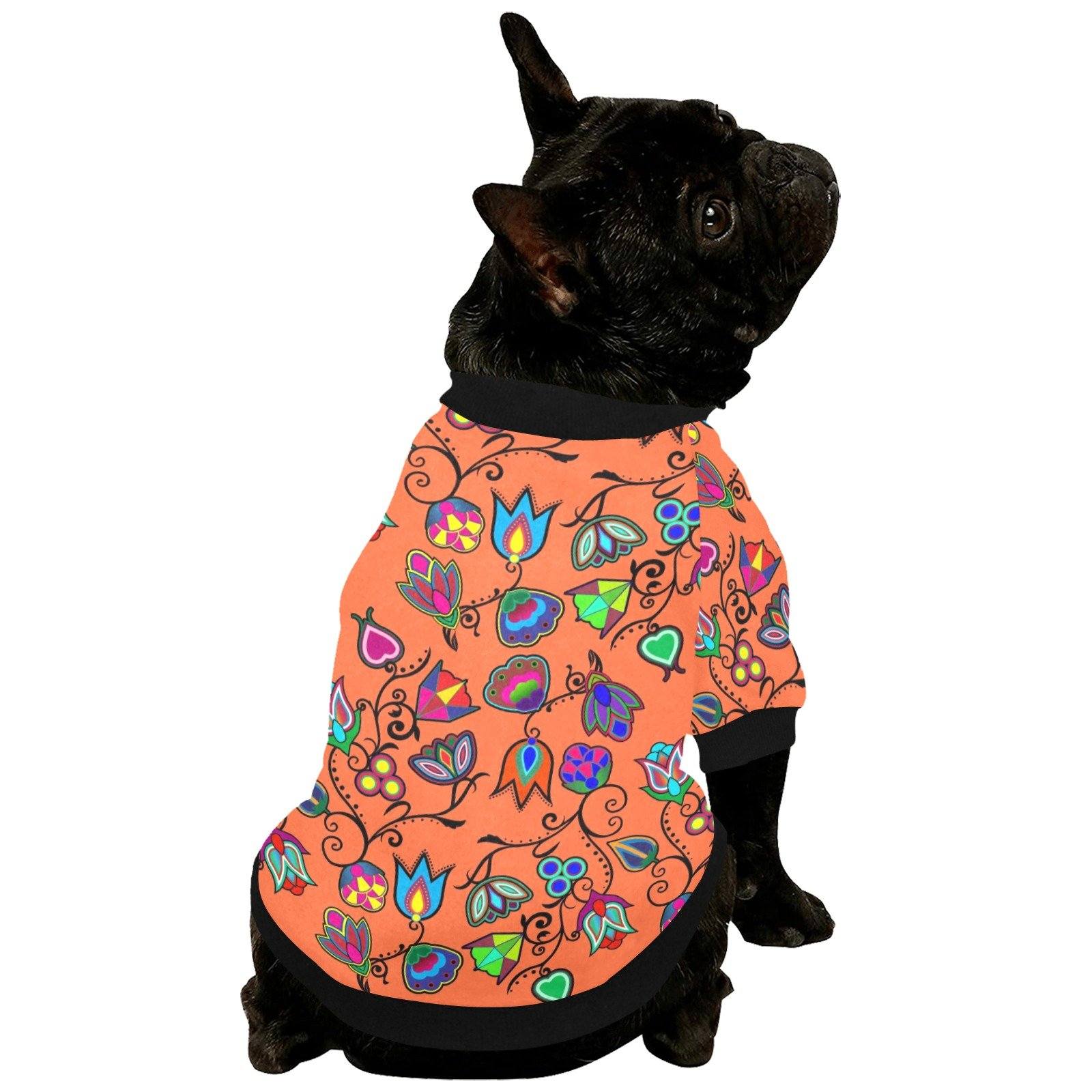 Indigenous Paisley Sierra Pet Dog Round Neck Shirt Pet Dog Round Neck Shirt e-joyer 