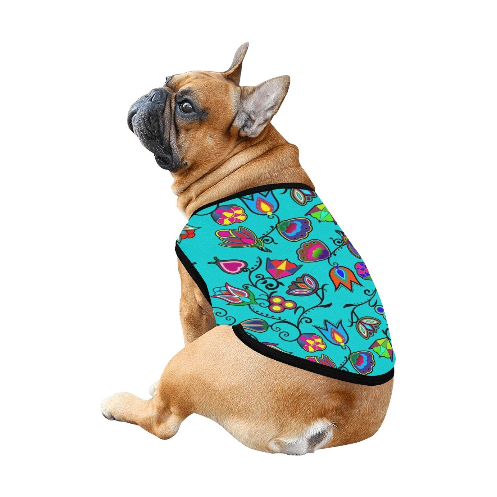 Indigenous Paisley Sky All Over Print Pet Tank Top Pet Tank Top e-joyer 