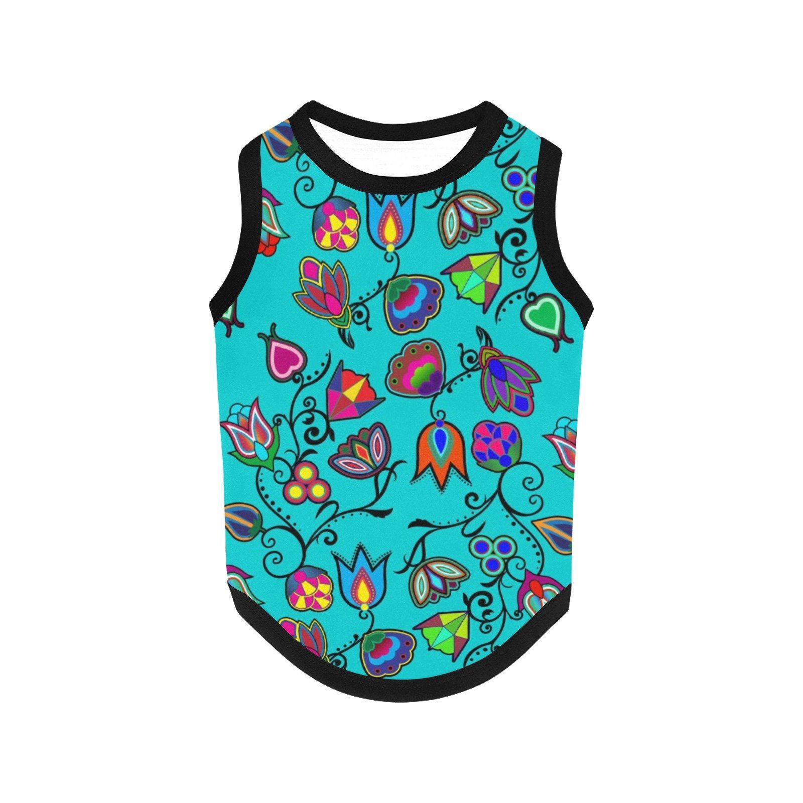 Indigenous Paisley Sky All Over Print Pet Tank Top Pet Tank Top e-joyer 