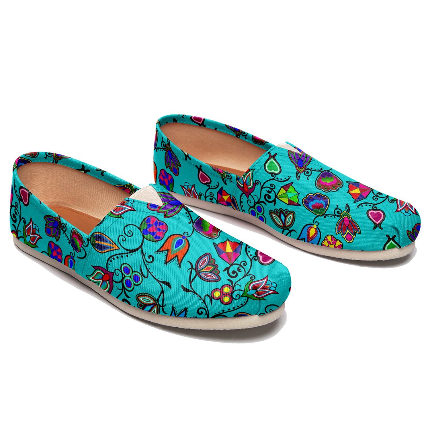 Indigenous Paisley Sky Casual Unisex Slip On Shoe Herman 