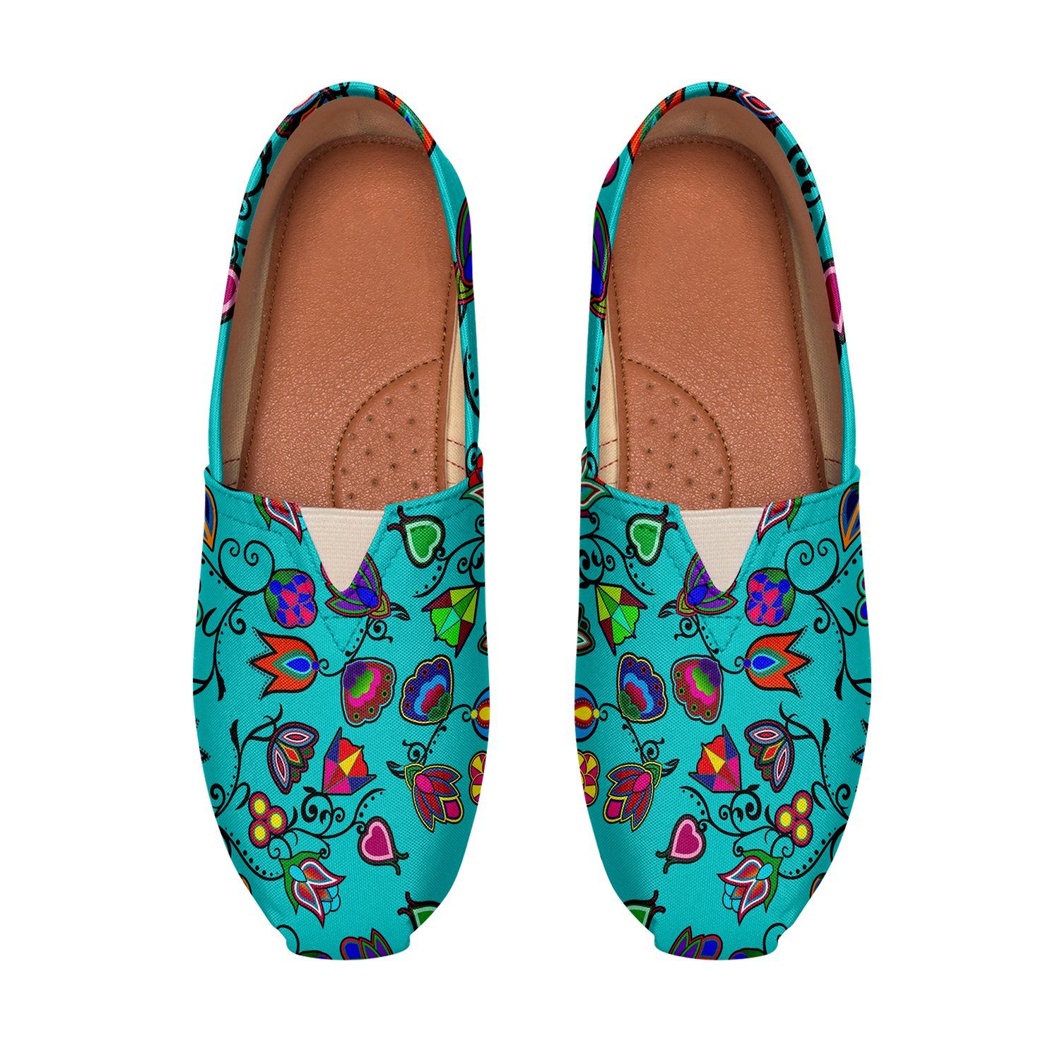 Indigenous Paisley Sky Casual Unisex Slip On Shoe Herman 