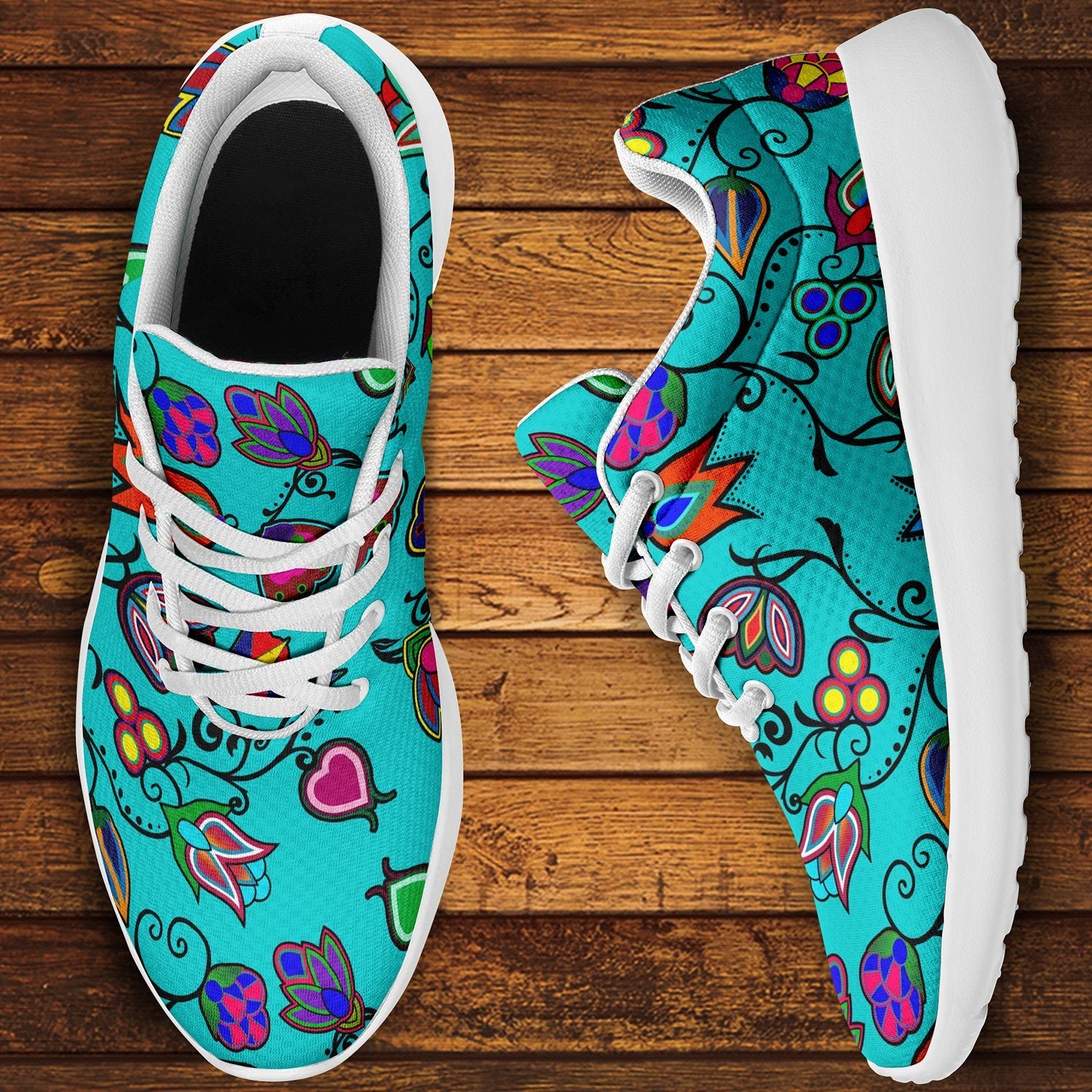 Indigenous Paisley Sky Ikkaayi Sport Sneakers 49 Dzine 