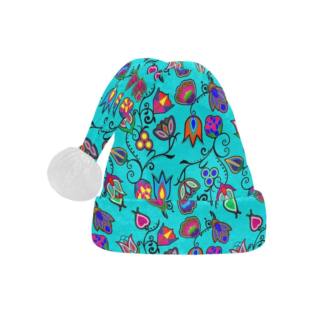 Indigenous Paisley Sky Santa Hat Santa Hat e-joyer 