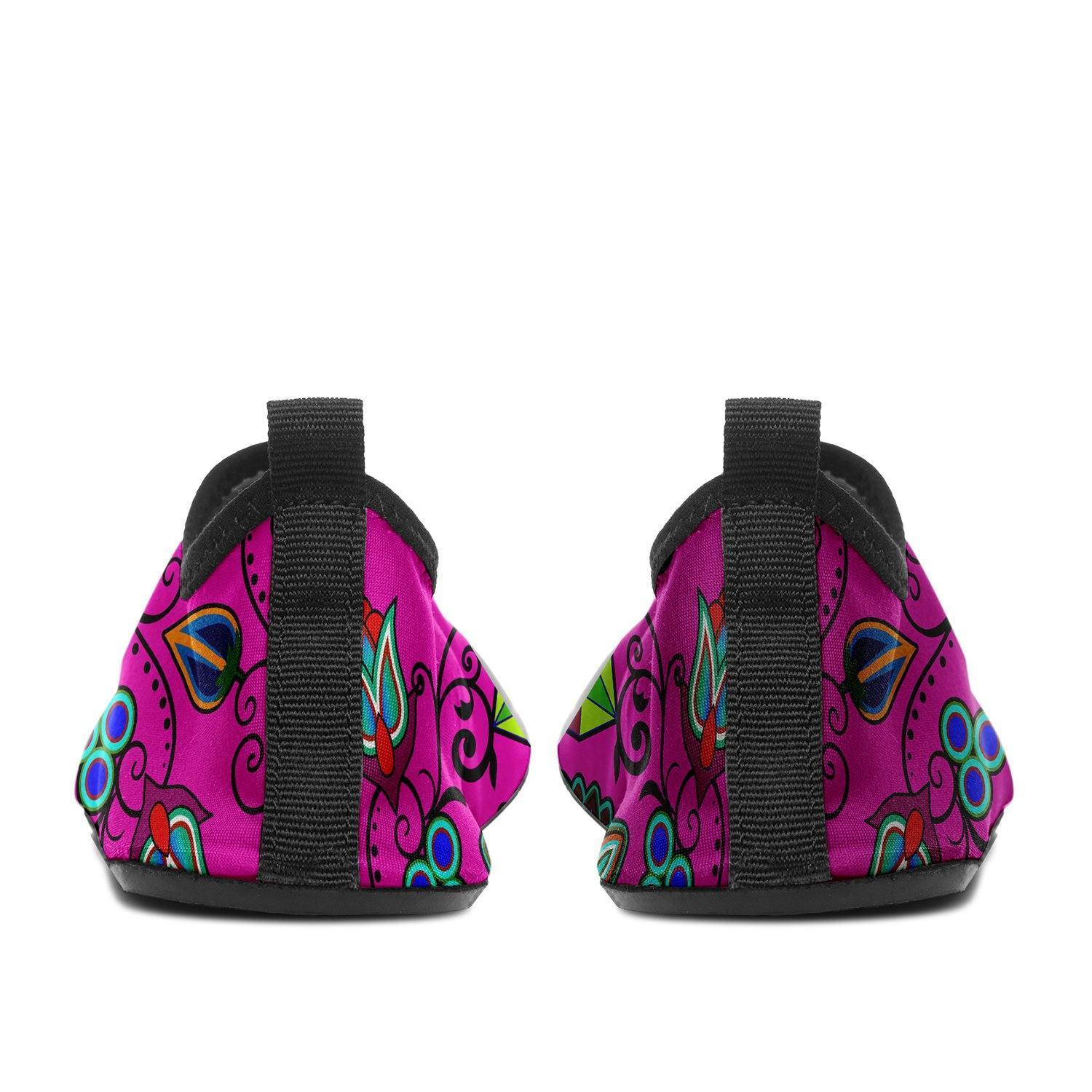 Indigenous Paisley Sockamoccs Kid's Slip On Shoes 49 Dzine 