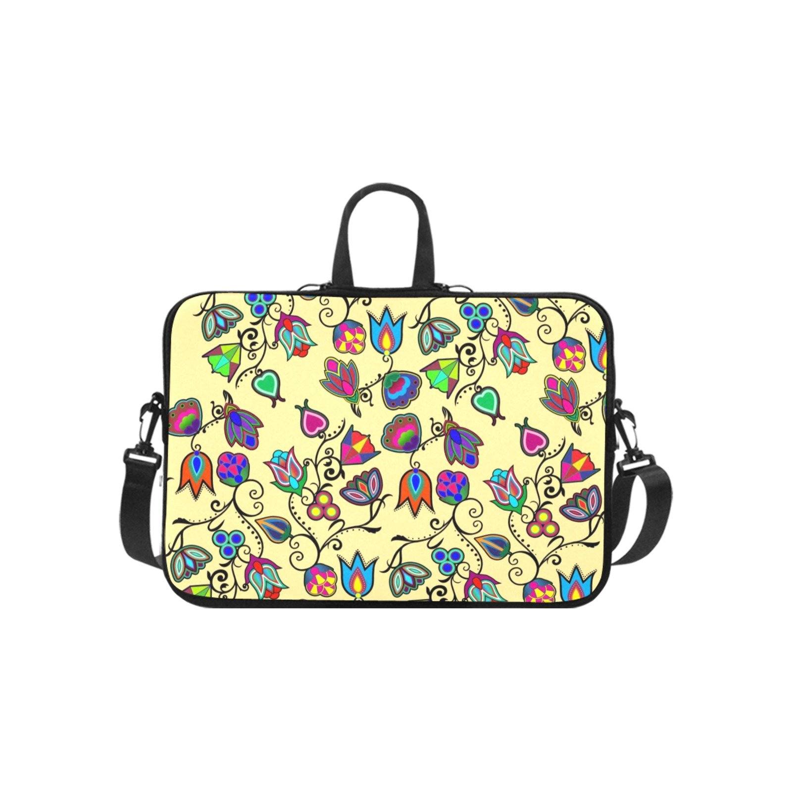 Indigenous Paisley Vanilla Laptop Handbags 10" bag e-joyer 