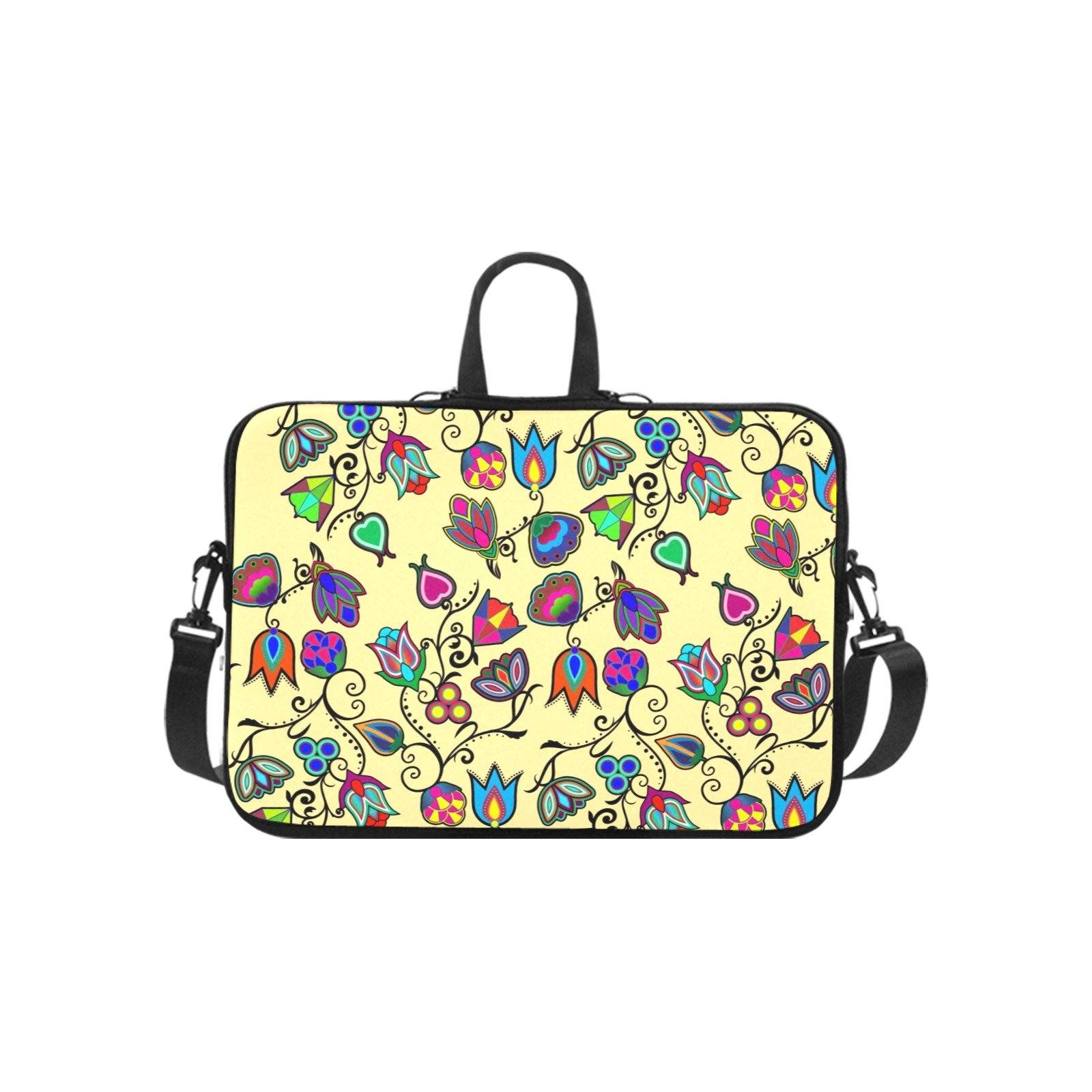 Indigenous Paisley Vanilla Laptop Handbags 11" bag e-joyer 