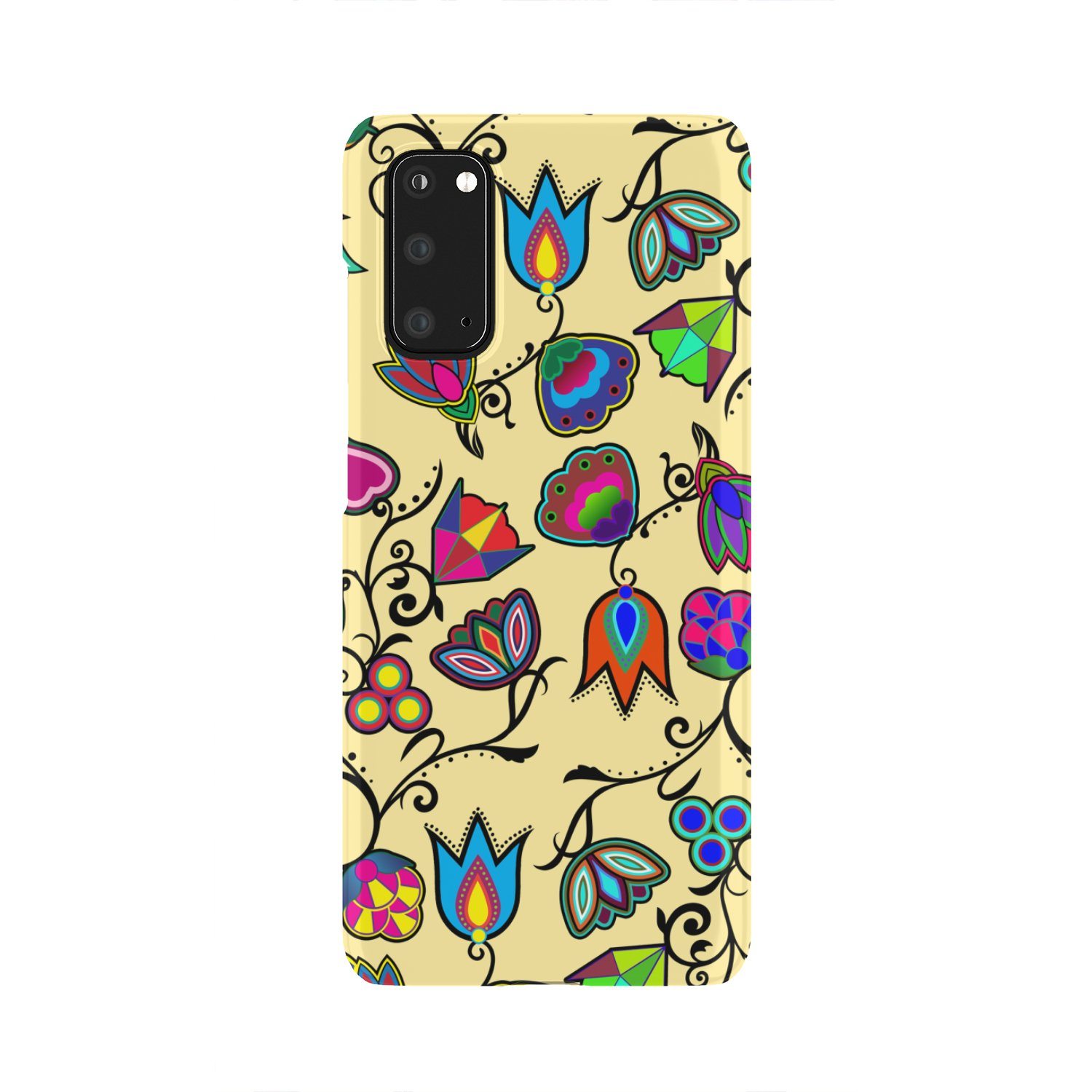 Indigenous Paisley Vanilla Phone Case Phone Case wc-fulfillment Samsung Galaxy S20 