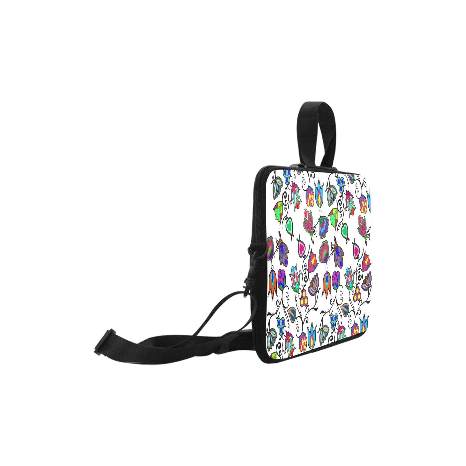 Indigenous Paisley White Laptop Handbags 10" bag e-joyer 
