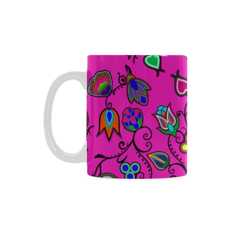 Indigenous Paisley White Mug(11OZ) White Mug e-joyer 