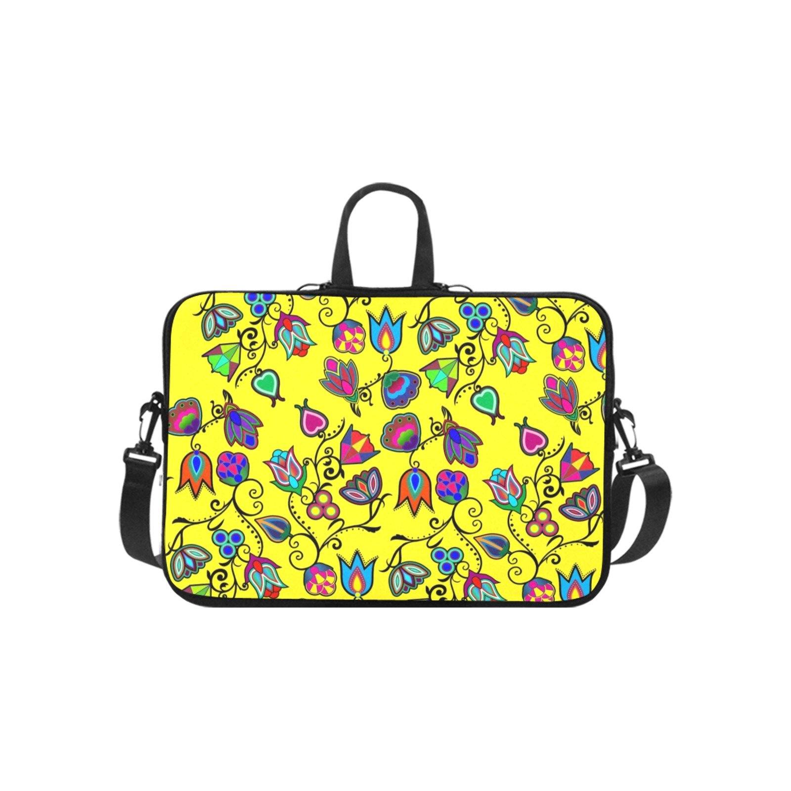 Indigenous Paisley Yellow Laptop Handbags 10" bag e-joyer 