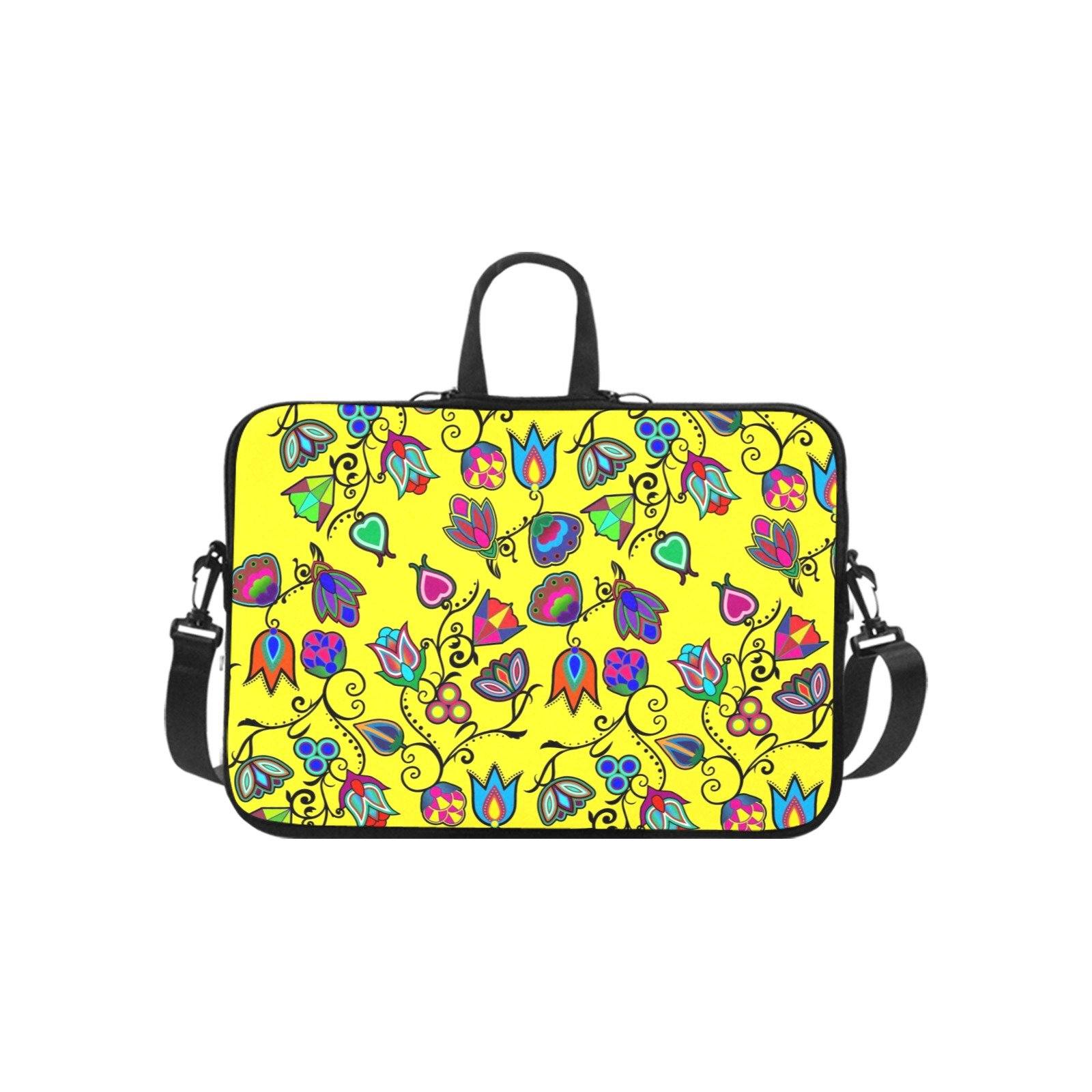 Indigenous Paisley Yellow Laptop Handbags 11" bag e-joyer 