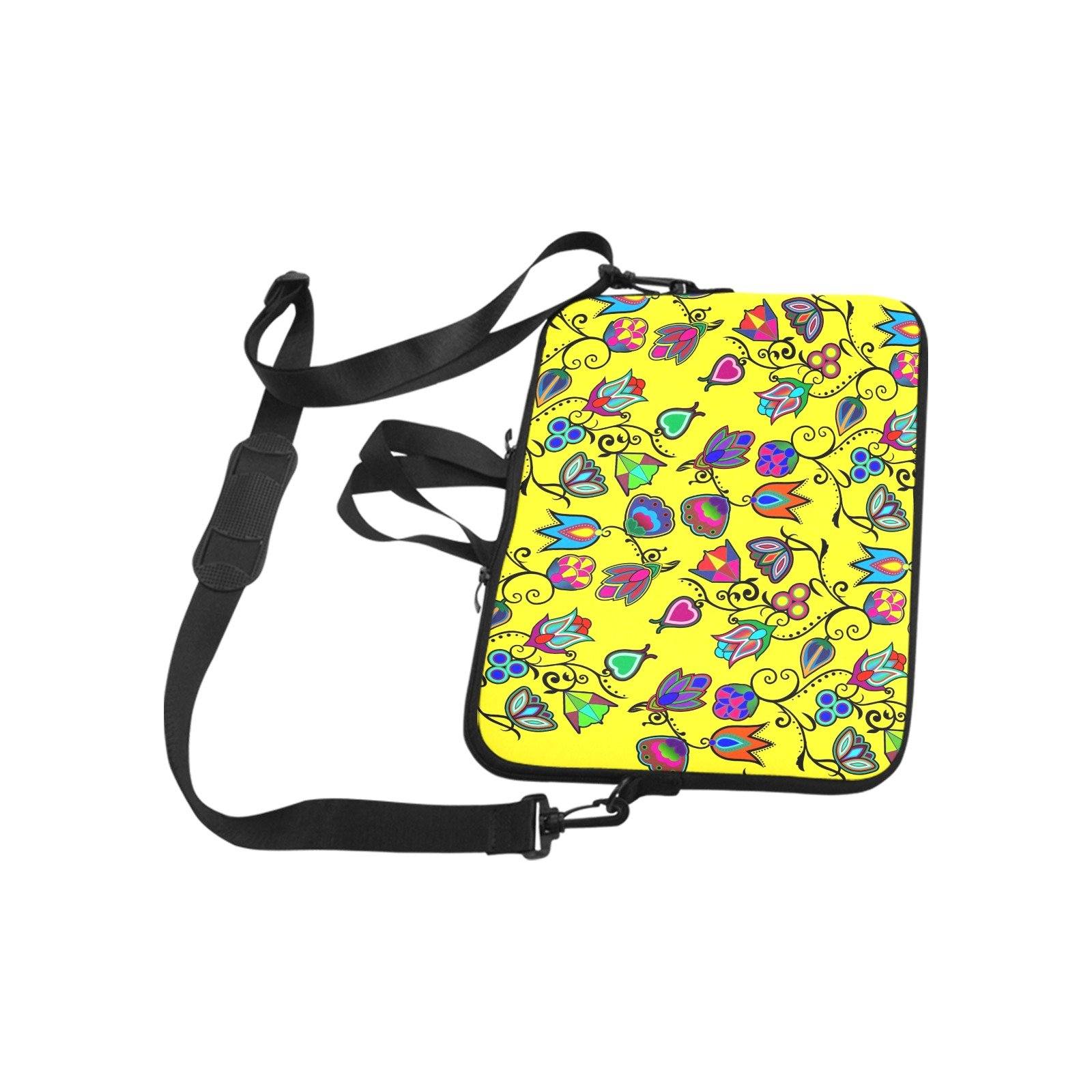 Indigenous Paisley Yellow Laptop Handbags 17" bag e-joyer 