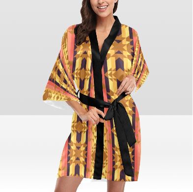 Infinite Sunset Kimono Robe Artsadd 