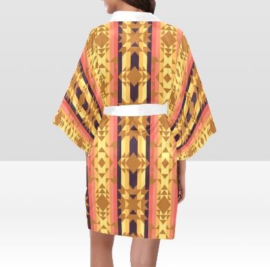 Infinite Sunset Kimono Robe Artsadd 