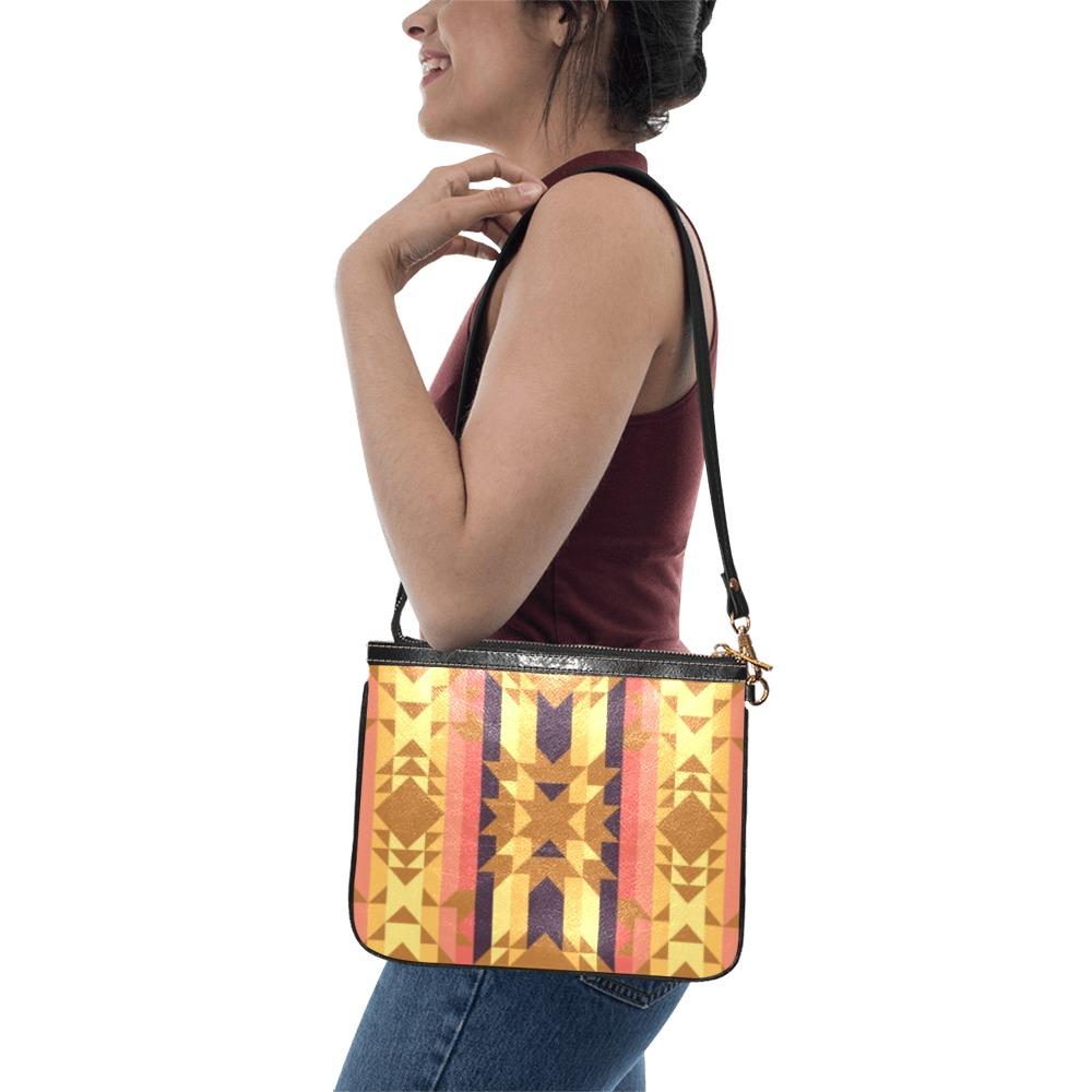 Infinite Sunset Small Shoulder Bag (Model 1710) Small Shoulder Bag (1710) e-joyer 