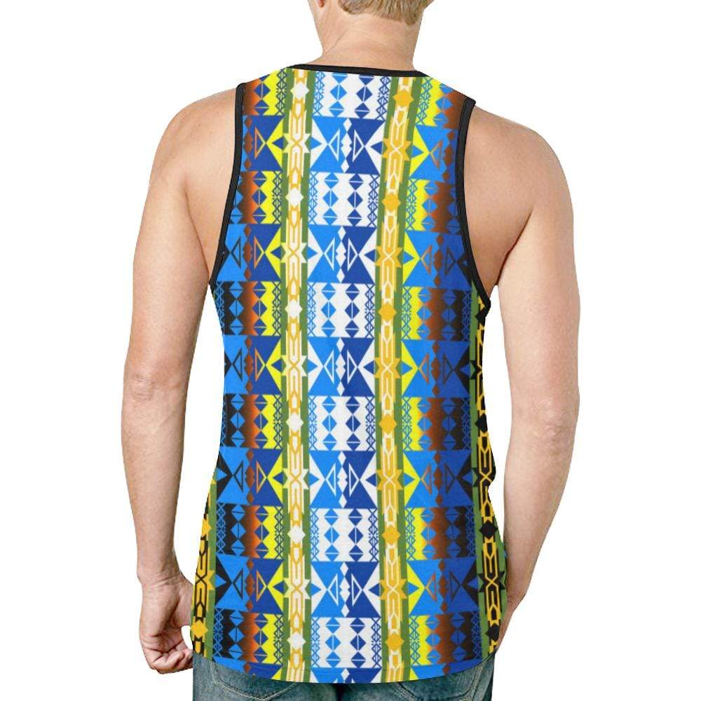 Inside the Council Lodge New All Over Print Tank Top for Men (Model T46) New All Over Print Tank Top for Men (T46) e-joyer 