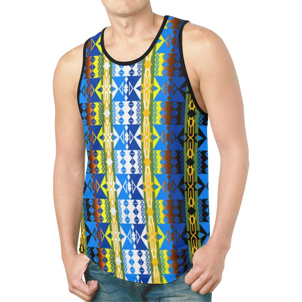 Inside the Council Lodge New All Over Print Tank Top for Men (Model T46) New All Over Print Tank Top for Men (T46) e-joyer 