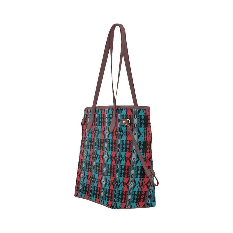 Vision of Peace LG Clover Canvas Tote Bag