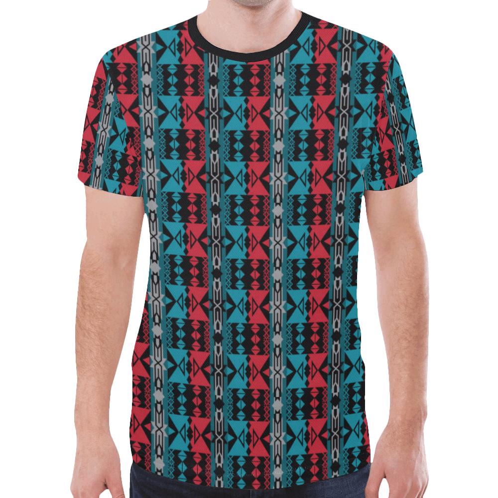 Inside the Lodge New All Over Print T-shirt for Men/Large Size (Model T45) New All Over Print T-shirt for Men/Large (T45) e-joyer 