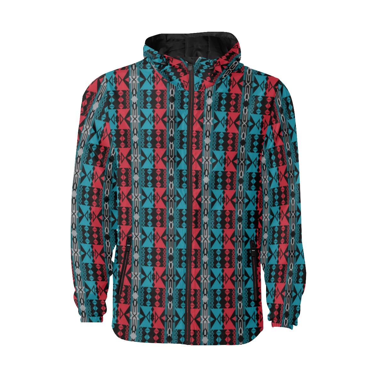 Inside the Lodge Unisex Quilted Coat All Over Print Quilted Windbreaker for Men (H35) e-joyer 