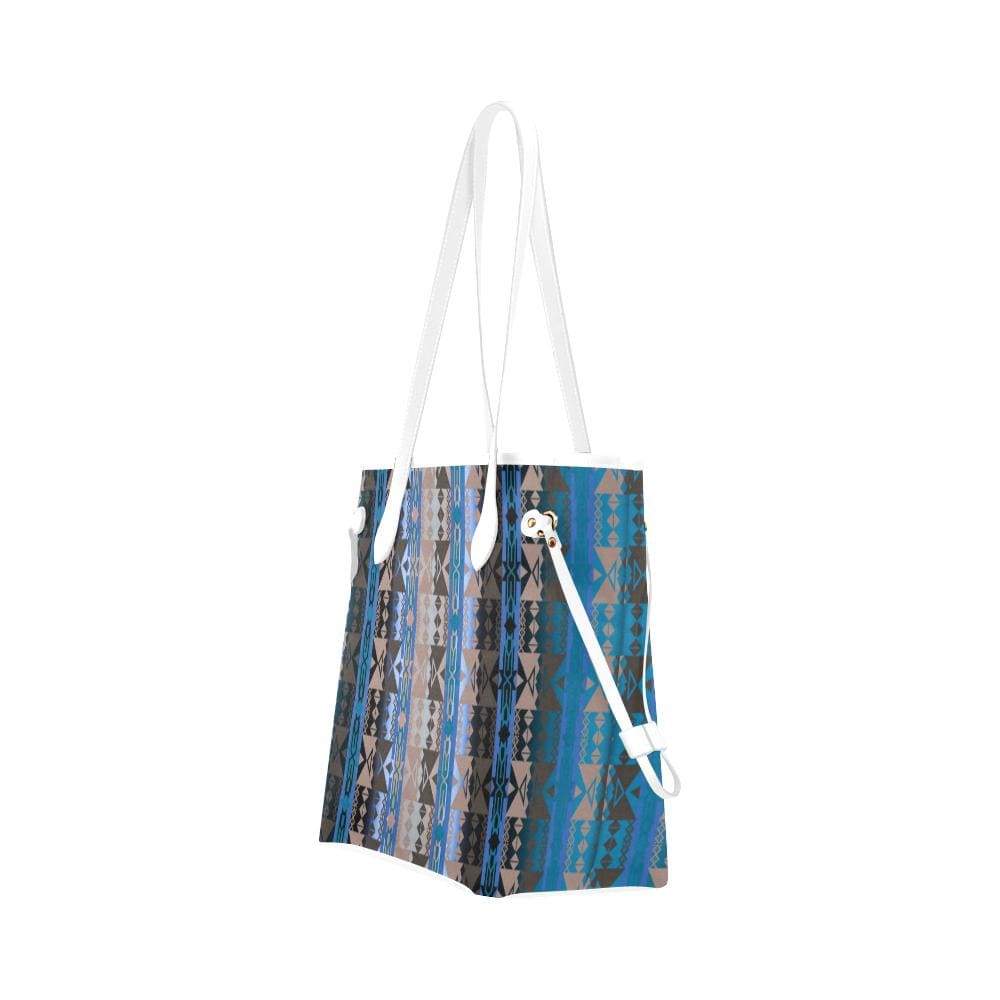 Inside the Paint Clan Lodge Clover Canvas Tote Bag (Model 1661) Clover Canvas Tote Bag (1661) e-joyer 